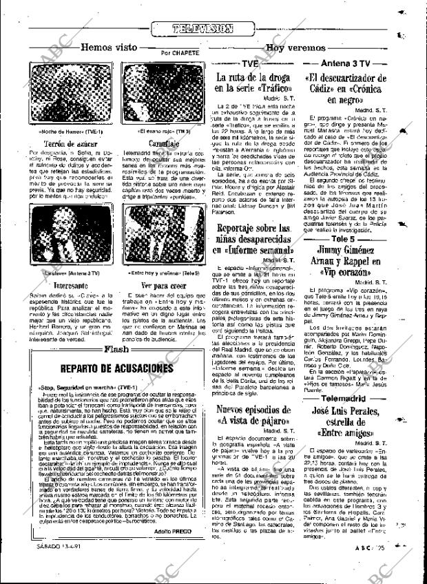 ABC MADRID 13-04-1991 página 125