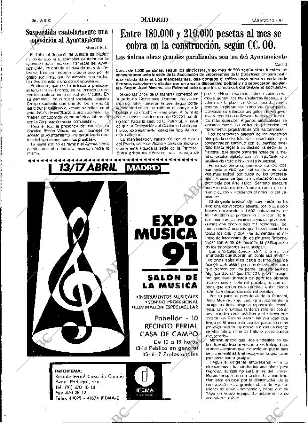 ABC MADRID 13-04-1991 página 36