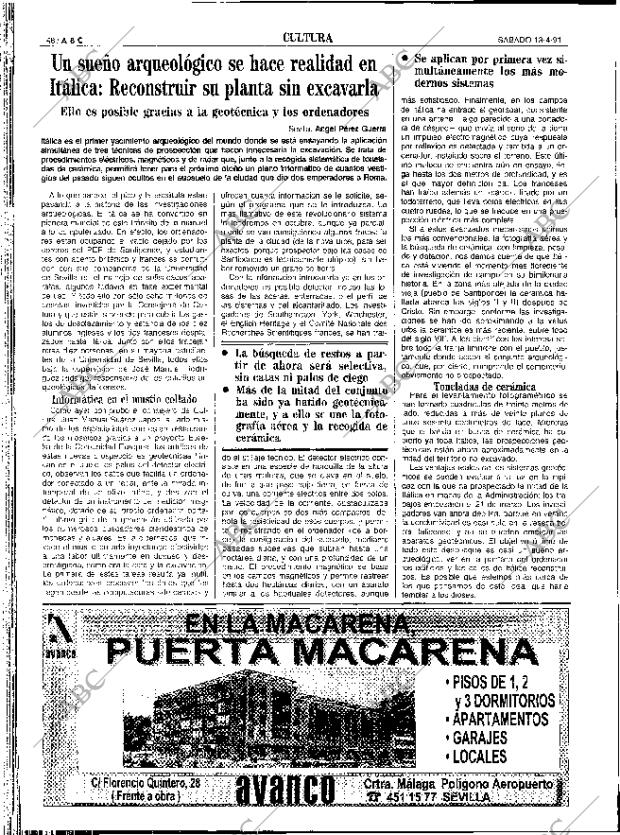 ABC SEVILLA 13-04-1991 página 48