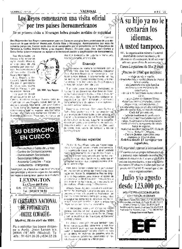 ABC SEVILLA 14-04-1991 página 23