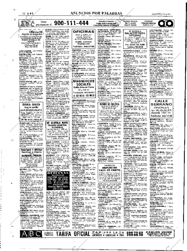 ABC MADRID 16-04-1991 página 112