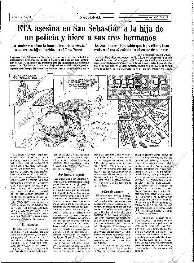 ABC MADRID 16-04-1991 página 23