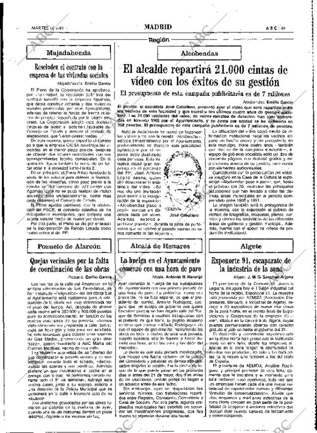 ABC MADRID 16-04-1991 página 49