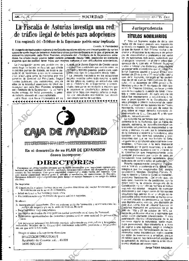 ABC MADRID 16-04-1991 página 86