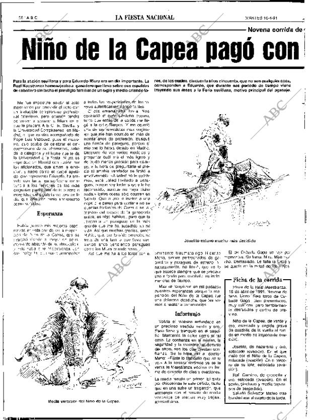 ABC SEVILLA 16-04-1991 página 56
