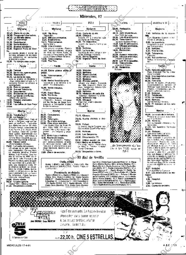 ABC SEVILLA 17-04-1991 página 103