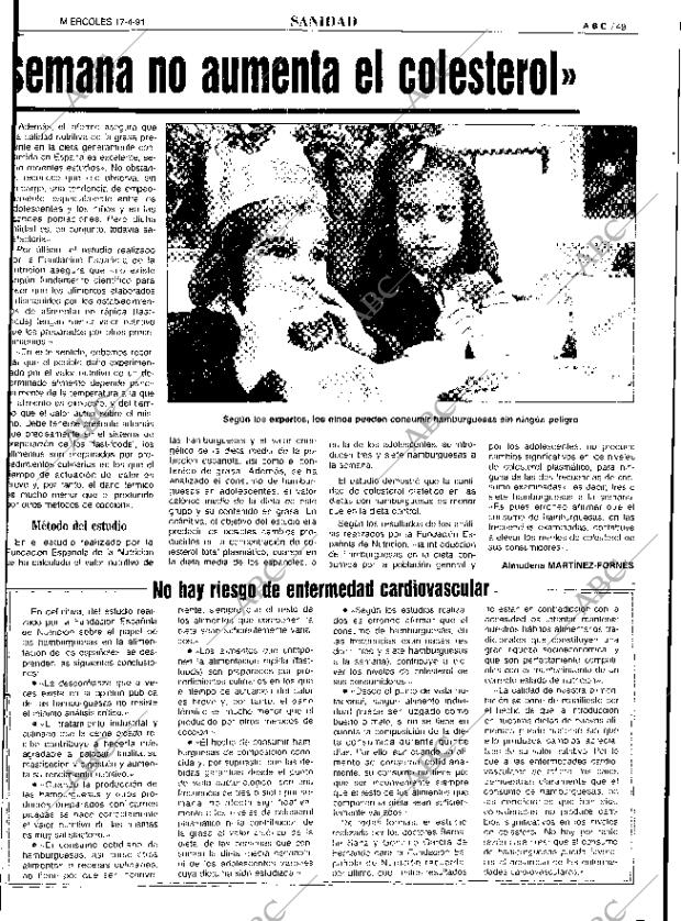 ABC SEVILLA 17-04-1991 página 49
