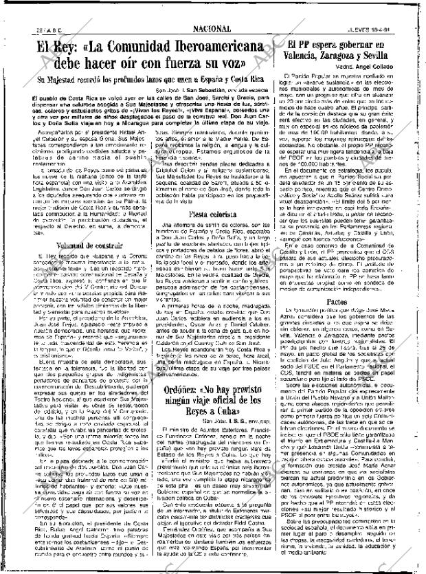 ABC SEVILLA 18-04-1991 página 22
