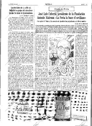 ABC SEVILLA 18-04-1991 página 47