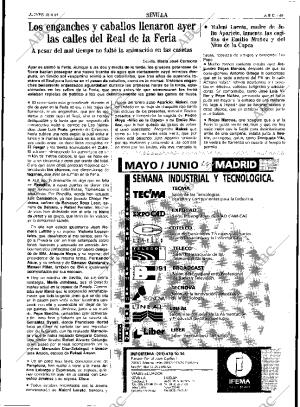 ABC SEVILLA 18-04-1991 página 49