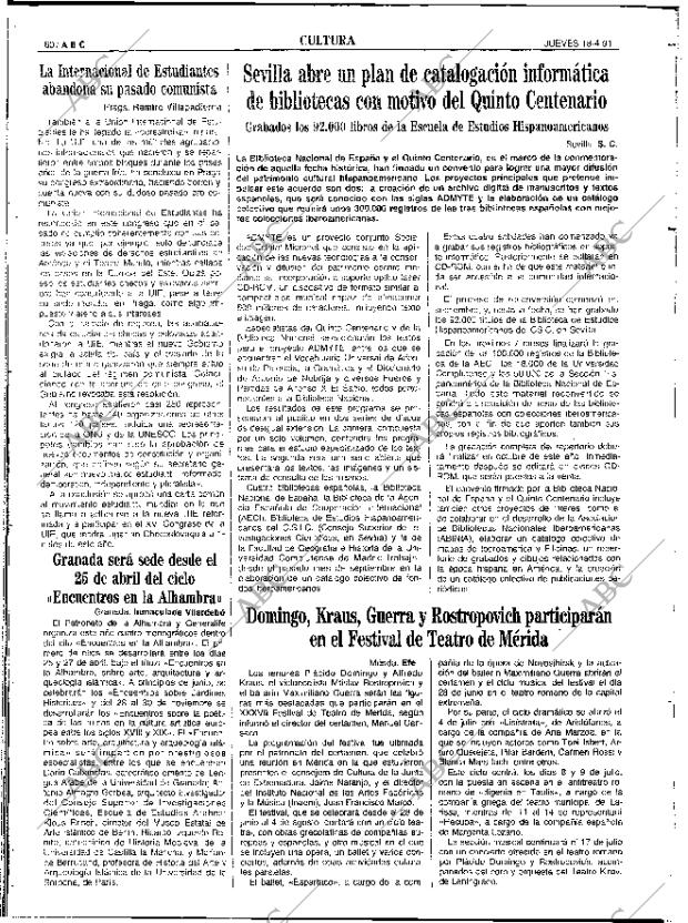 ABC SEVILLA 18-04-1991 página 60
