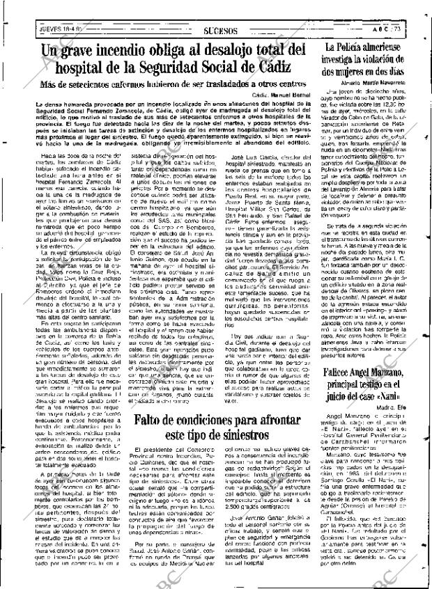 ABC SEVILLA 18-04-1991 página 73