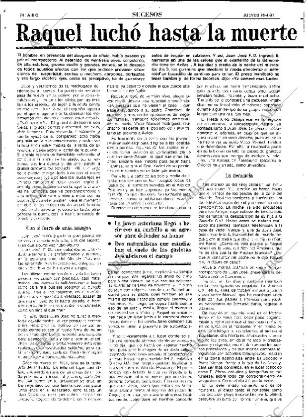 ABC SEVILLA 18-04-1991 página 74