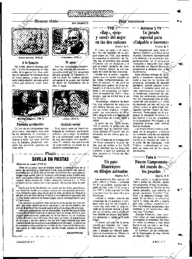 ABC MADRID 20-04-1991 página 117