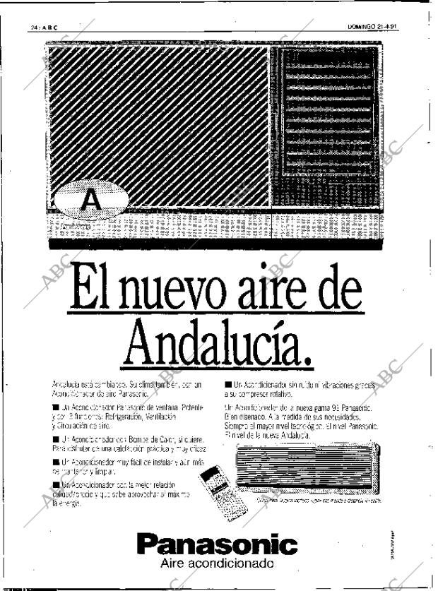 ABC SEVILLA 21-04-1991 página 24