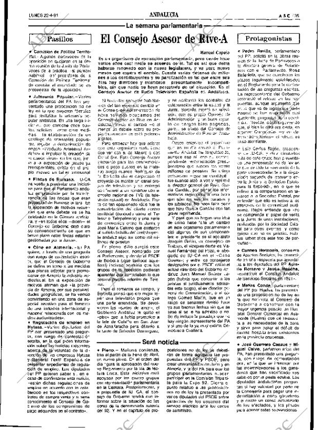 ABC SEVILLA 22-04-1991 página 35