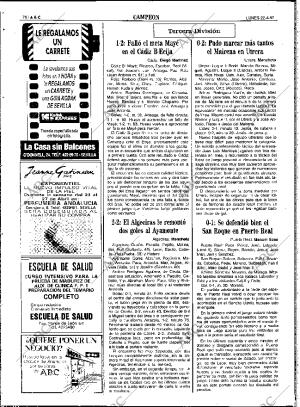 ABC SEVILLA 22-04-1991 página 76