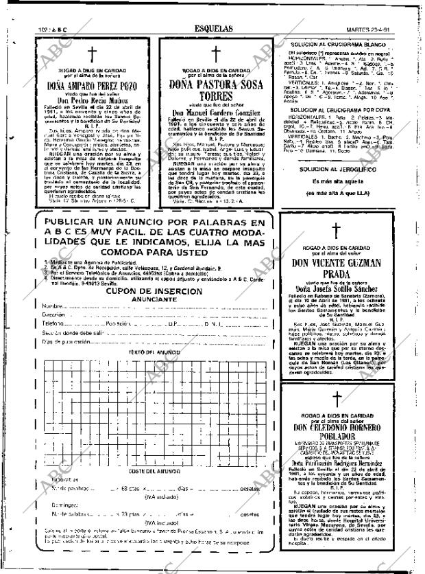 ABC SEVILLA 23-04-1991 página 102