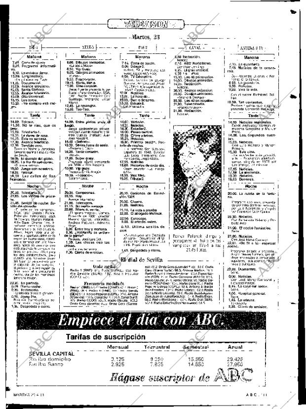 ABC SEVILLA 23-04-1991 página 111