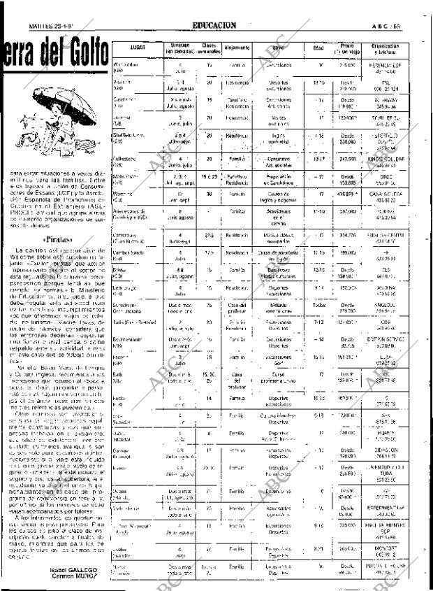 ABC SEVILLA 23-04-1991 página 65