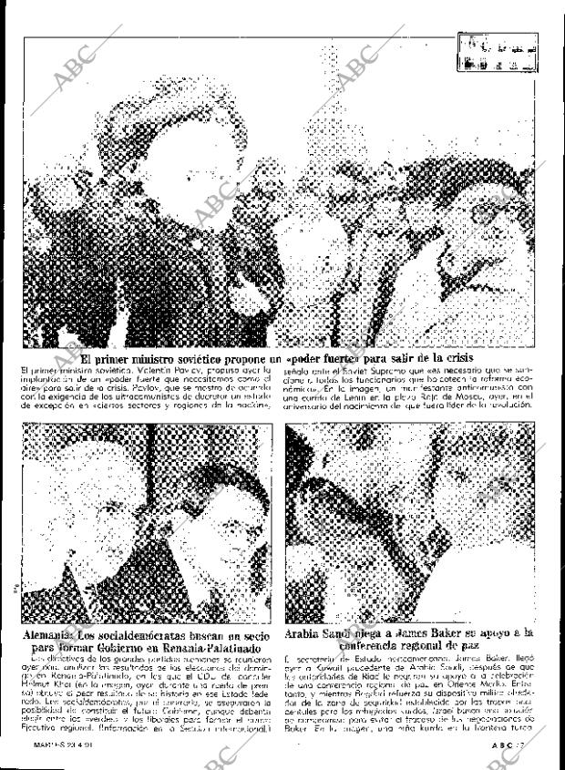 ABC SEVILLA 23-04-1991 página 7
