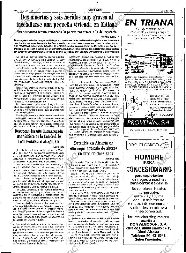 ABC SEVILLA 23-04-1991 página 85