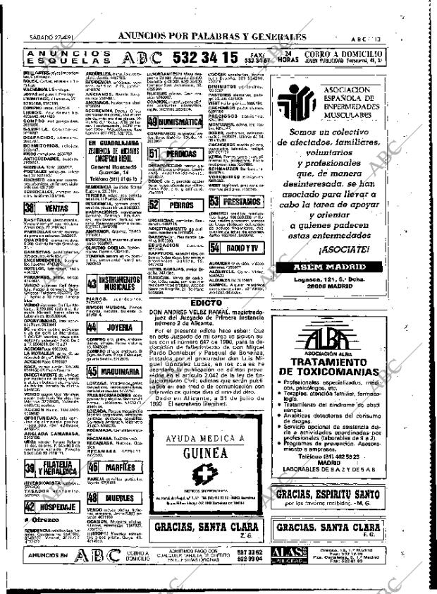 ABC MADRID 27-04-1991 página 113