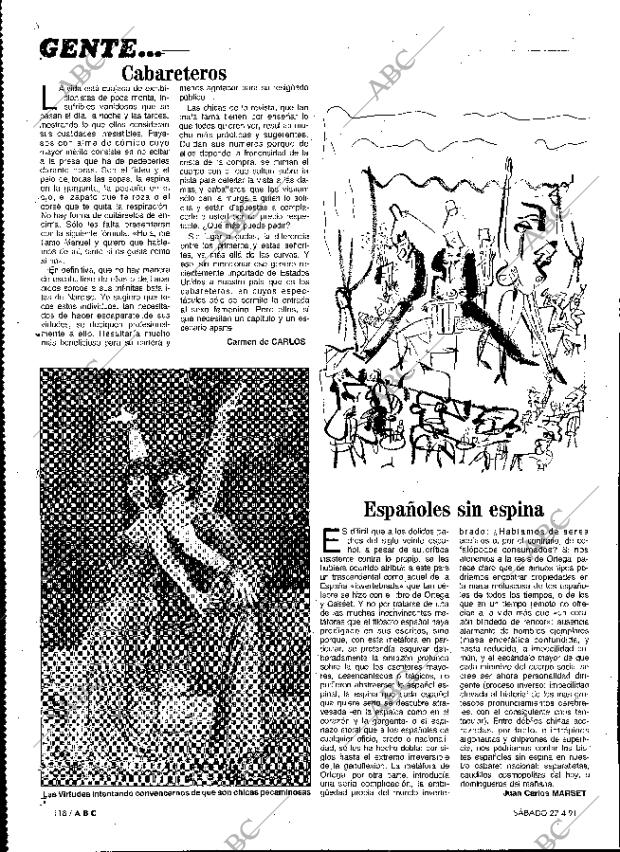 ABC MADRID 27-04-1991 página 118