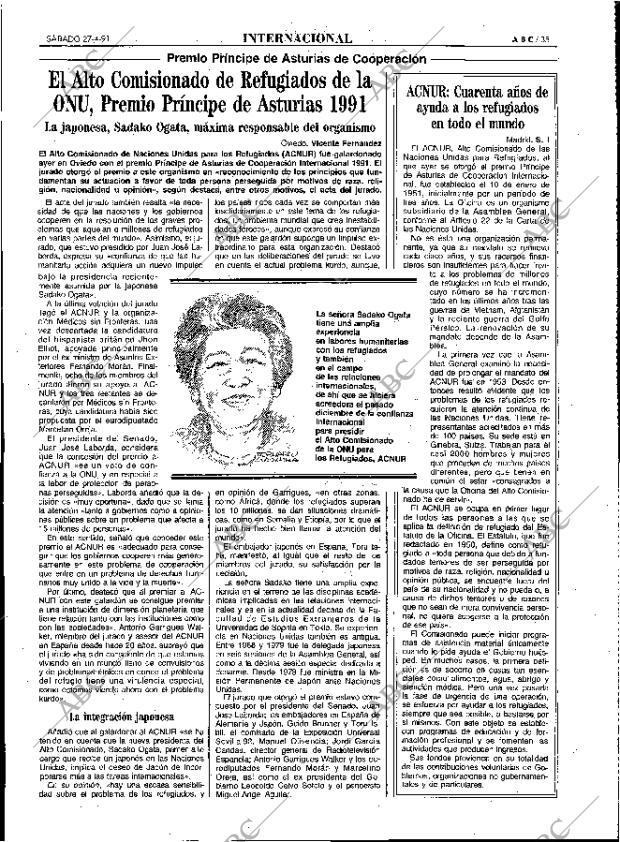 ABC MADRID 27-04-1991 página 35