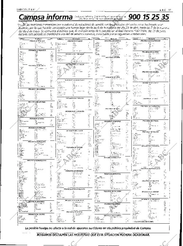 ABC SEVILLA 27-04-1991 página 37