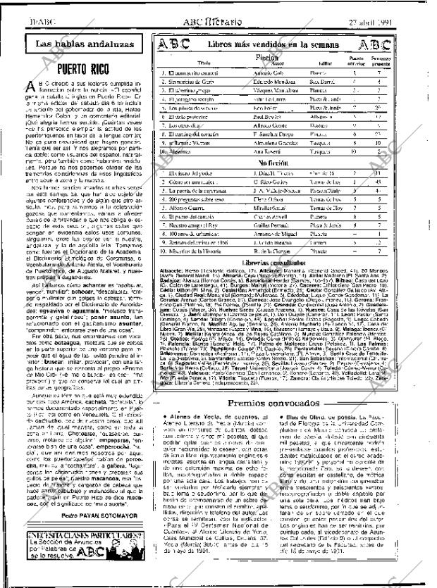 ABC SEVILLA 27-04-1991 página 98