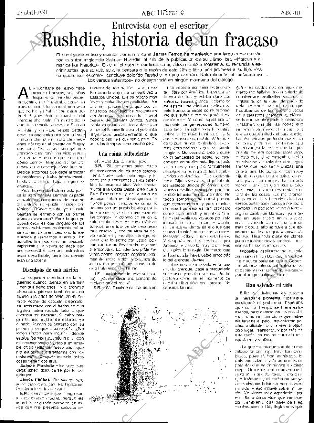 ABC SEVILLA 27-04-1991 página 99