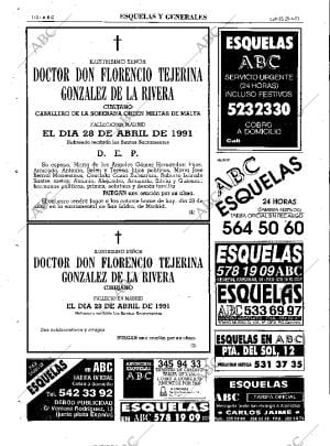 ABC MADRID 29-04-1991 página 110