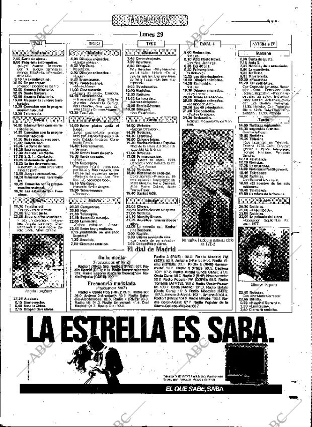 ABC MADRID 29-04-1991 página 135