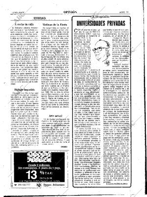ABC MADRID 29-04-1991 página 19