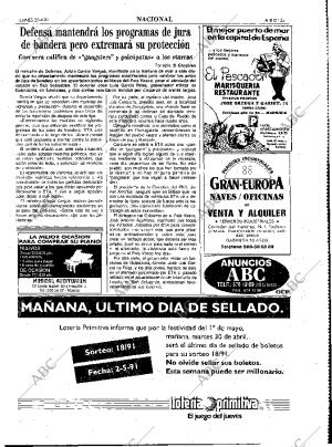 ABC MADRID 29-04-1991 página 25