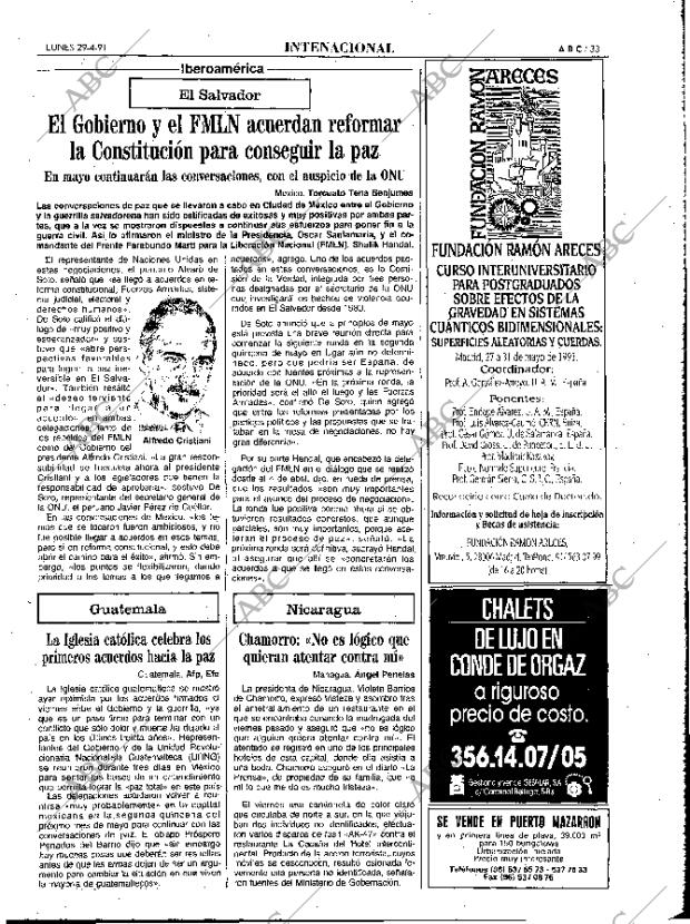 ABC MADRID 29-04-1991 página 33