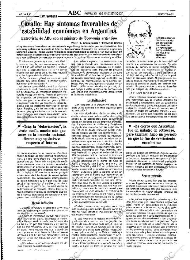 ABC MADRID 29-04-1991 página 62