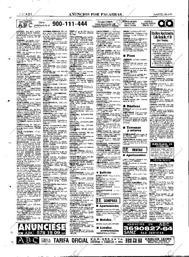 ABC MADRID 30-04-1991 página 118