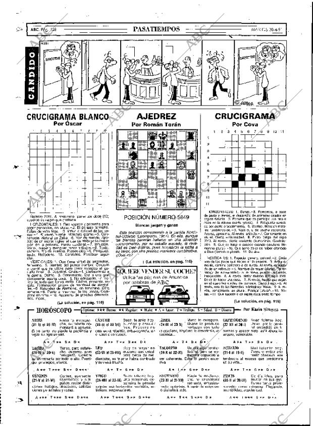ABC MADRID 30-04-1991 página 128
