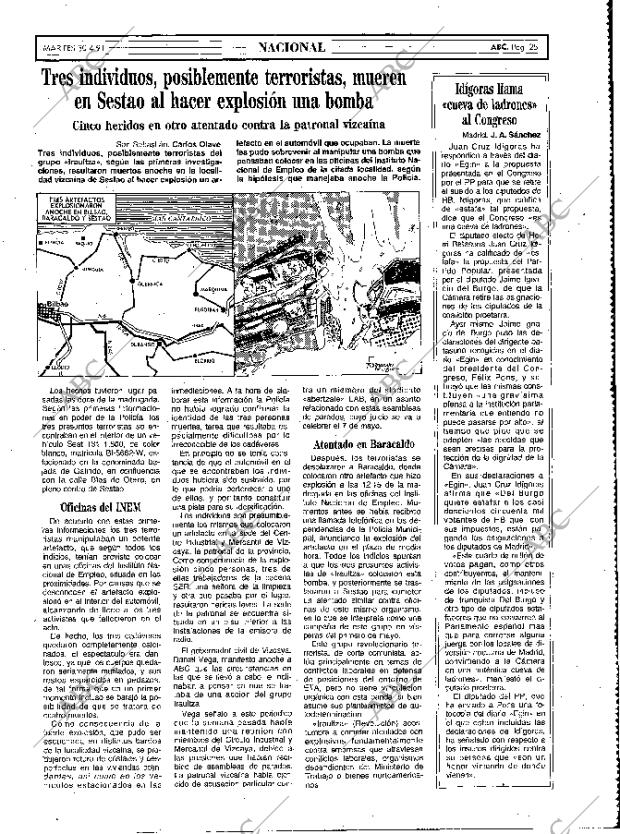 ABC MADRID 30-04-1991 página 25