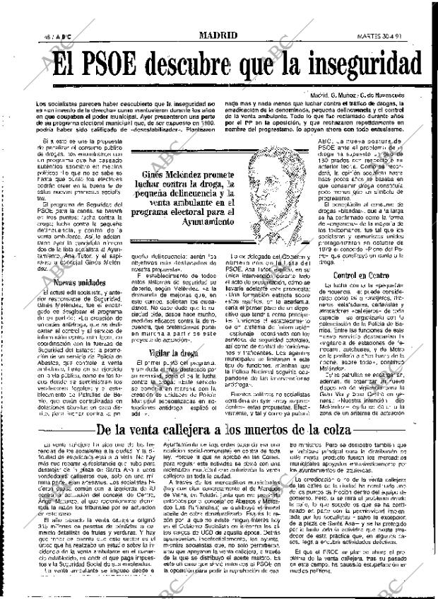 ABC MADRID 30-04-1991 página 48