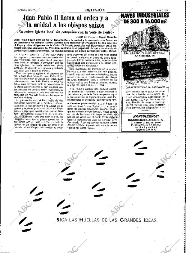 ABC MADRID 30-04-1991 página 59