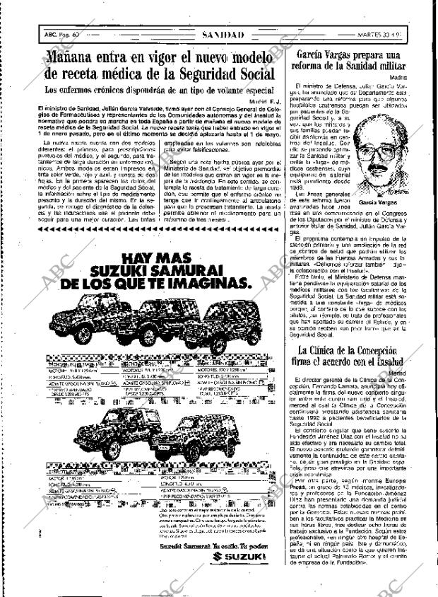 ABC MADRID 30-04-1991 página 60