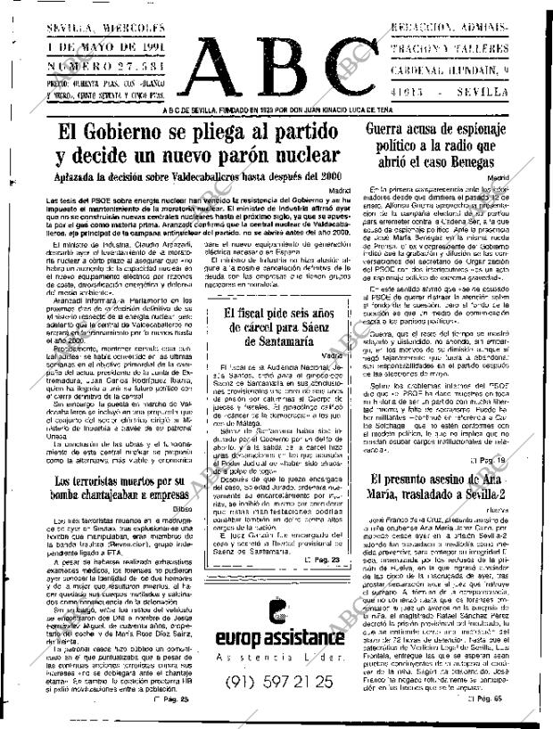 ABC SEVILLA 01-05-1991 página 13