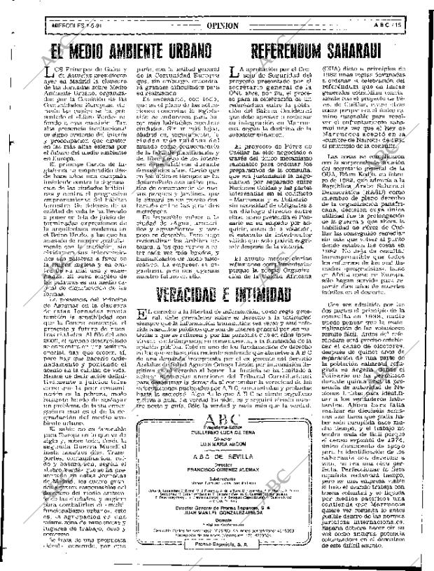ABC SEVILLA 01-05-1991 página 15