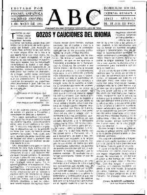 ABC SEVILLA 01-05-1991 página 3
