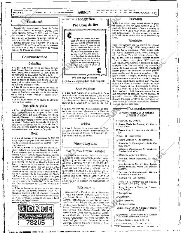 ABC SEVILLA 01-05-1991 página 46