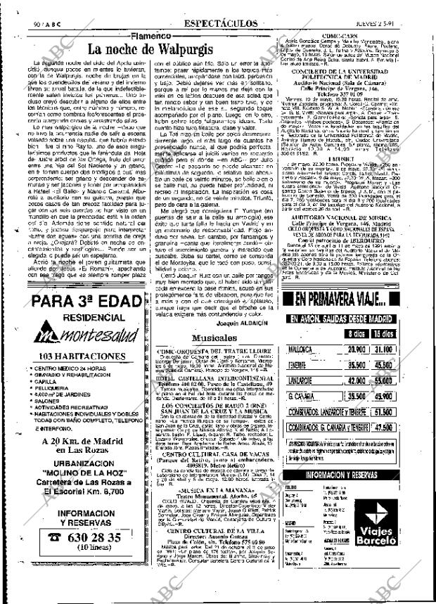ABC MADRID 02-05-1991 página 90