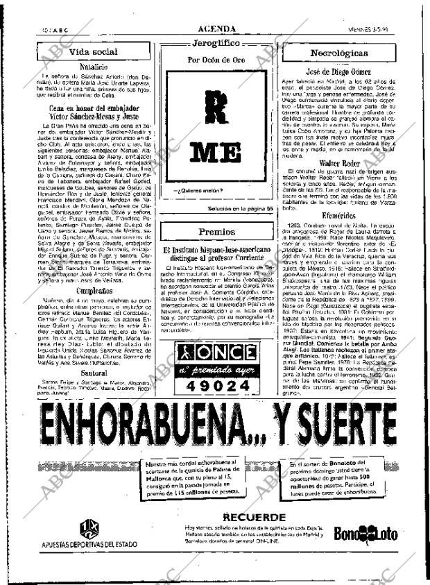 ABC MADRID 03-05-1991 página 40